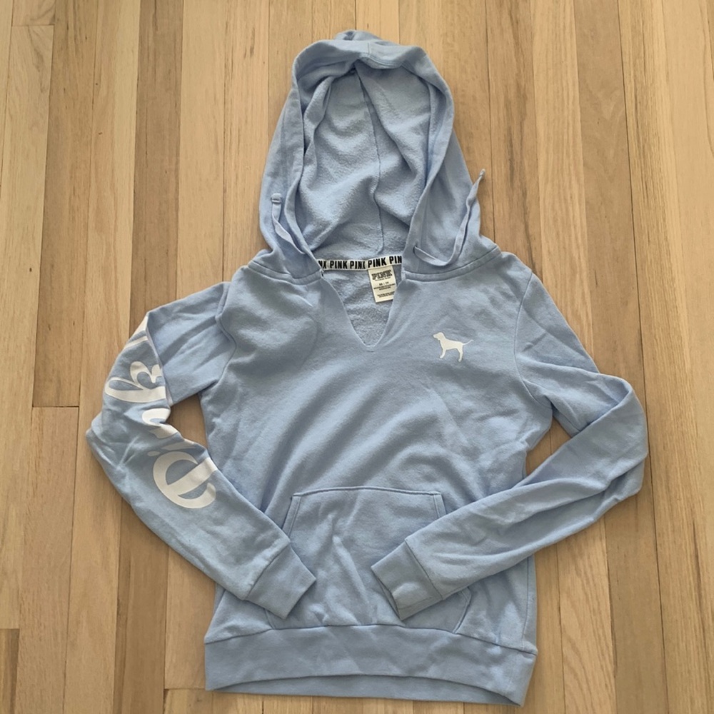 PINK HOODIE SWEATER